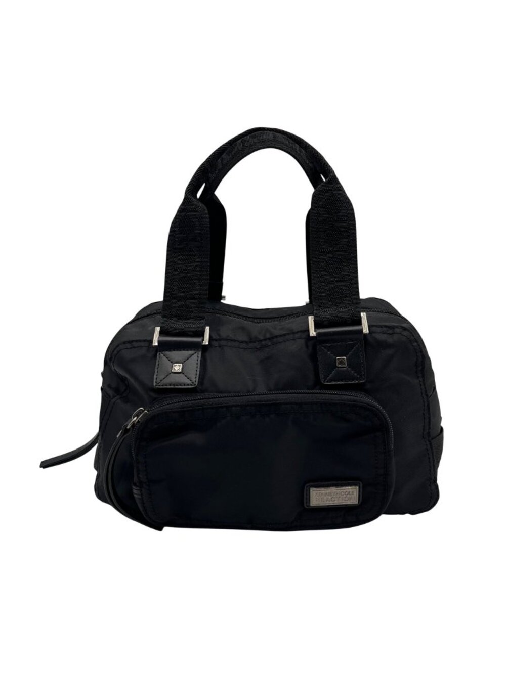 Kenneth Cole Black Nylon Shoulder Bag
